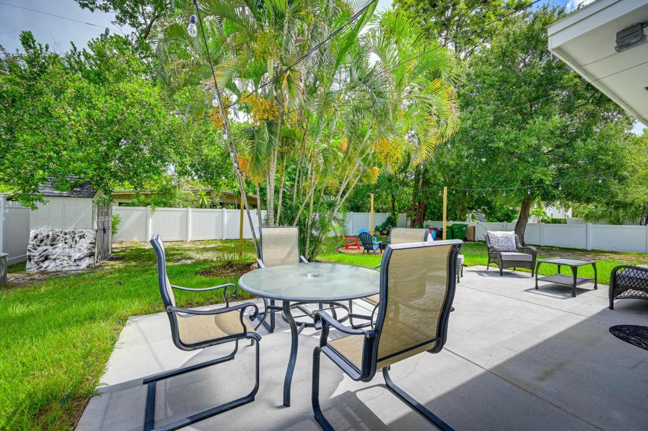 Sunny Sarasota Home With Private Yard And Fire Pit! Exterior foto